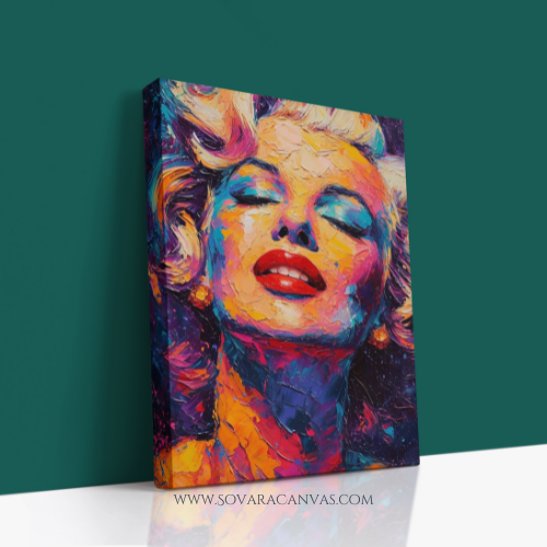 🎨 Vibrant Pop Art Portrait Canvas