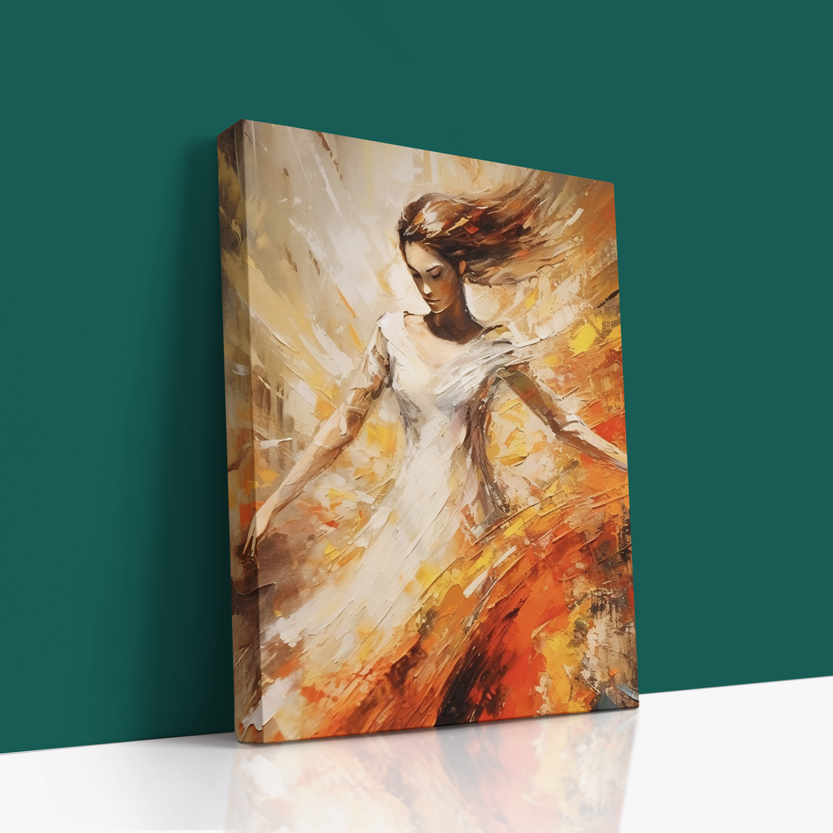 Ethereal Grace - Premium Canvas Wall Art 🌟✨