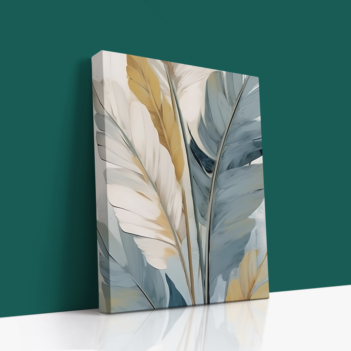Elegant Feathers - Nature-Inspired Canvas Wall Art 🌿✨