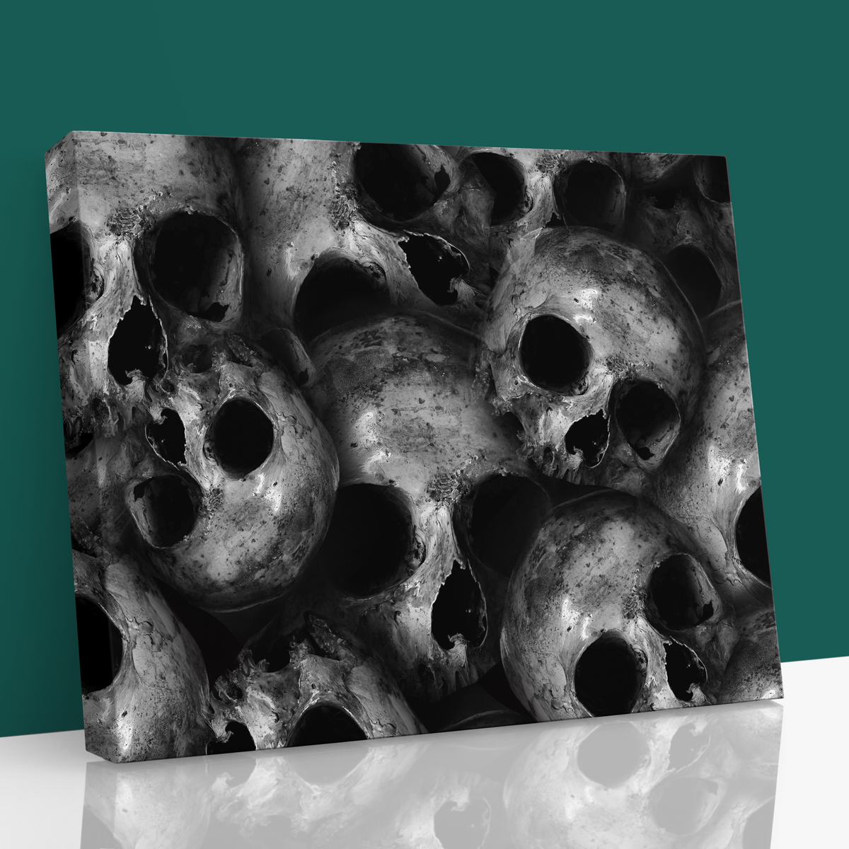 💀 Dark & Edgy Skull Canvas – Gothic Wall Art